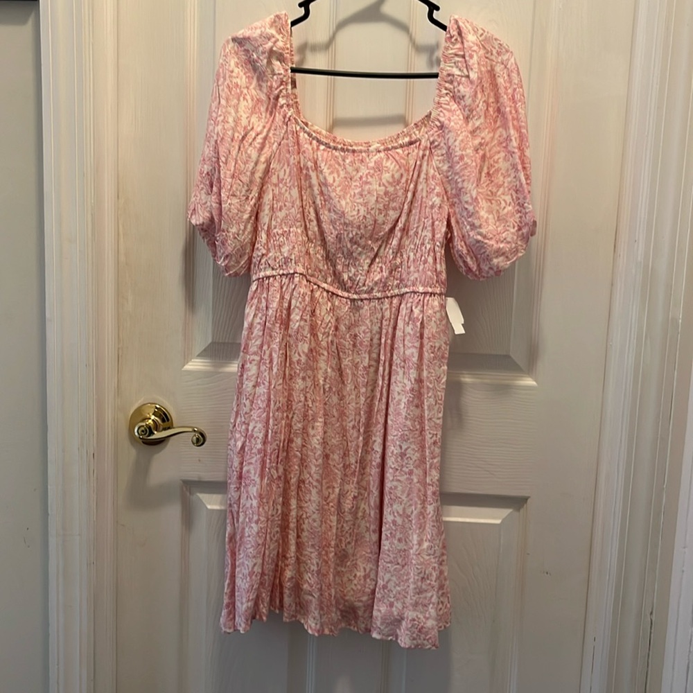 Short floral dress